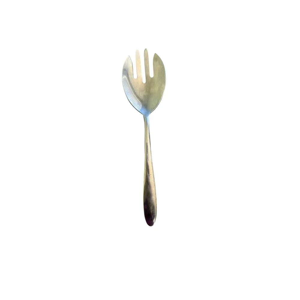 Imperial USA Stainless Steel Cld Meat Fork Serving Spork Mid Century Modern 8.5